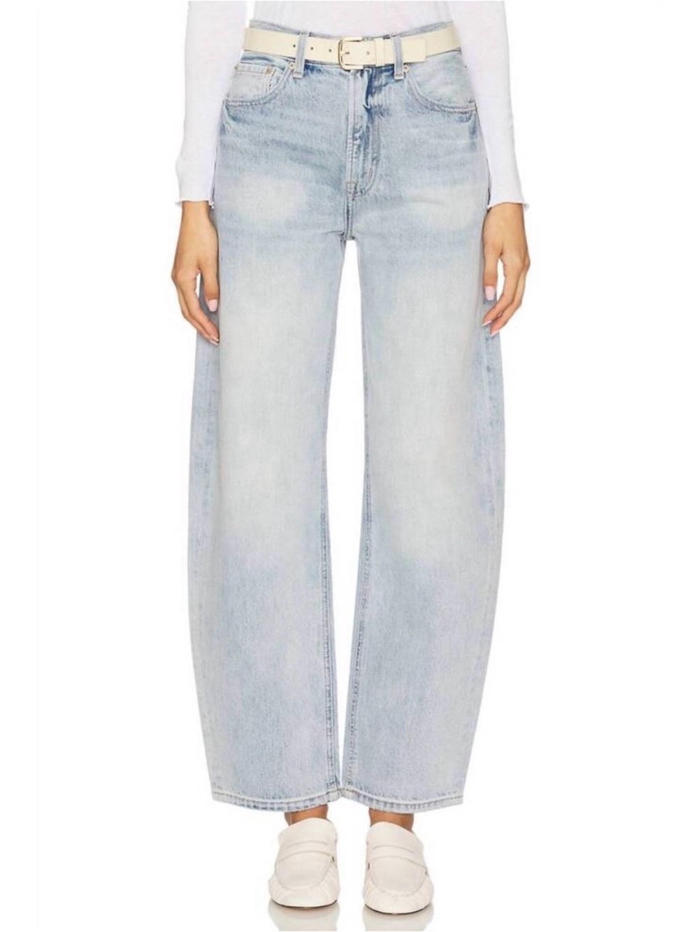 NEW PISTOLA Wes barrel jeans - high rise in Clever - 28
